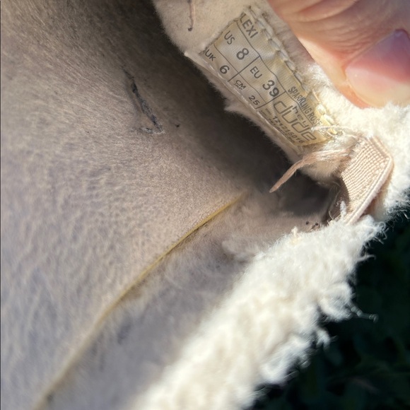 Hey Dude Lexi Slip On Mules Shoes Faux Fur 
Sparkling Pink Gold Women’s Size 8 - Picture 12 of 15